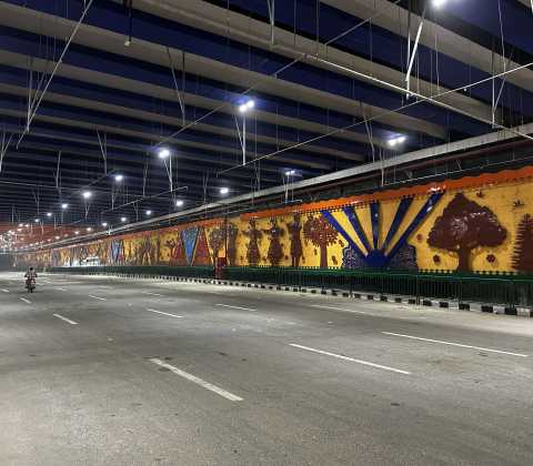 Dwarka Tunnel Delhi 1